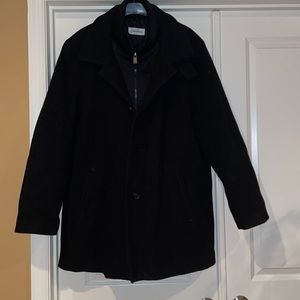 🔥Men’s Calvin Klein Wool Peacoat🔥